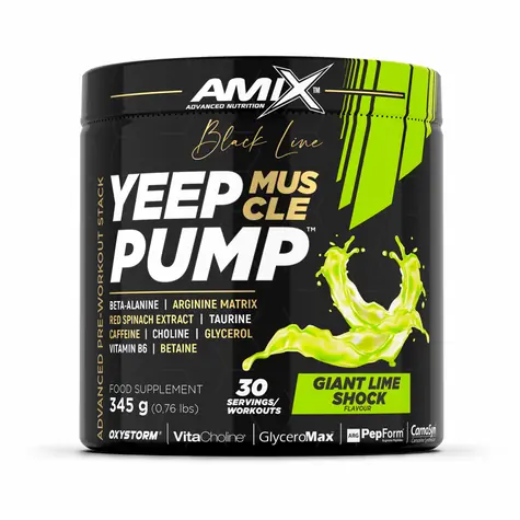 Amix Black Line Yeep Pump 345g gigantyczny amortyzator limonkowy