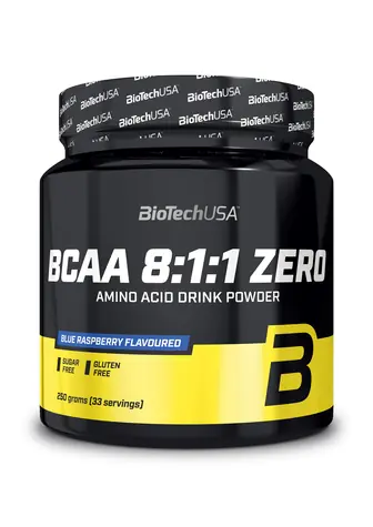 BioTech BCAA 8:1:1 Zero 250 g Raspberry malina