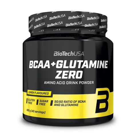 BioTech BCAA + Glutamine Zero 480 g Lemon