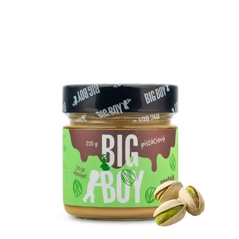 Big BOY® Protein Kremo pistacjowy - Krem proteinowy pistacjowy 220g