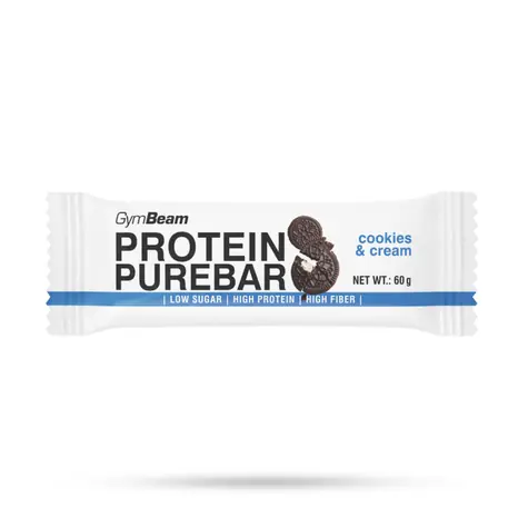 Baton proteinowy PureBar - GymBeam (ciasteczka i krem, 60 g)