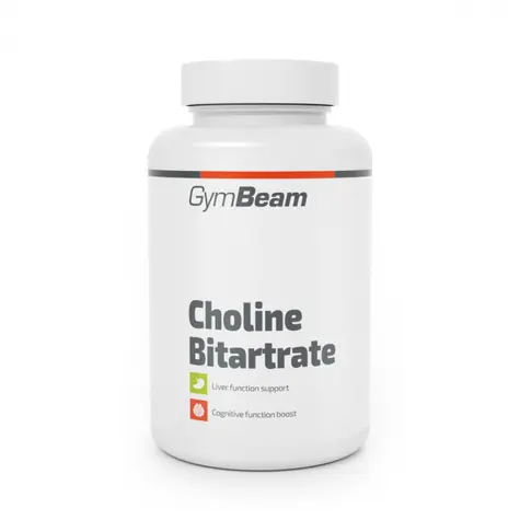 Bitartrat choliny - GymBeam (120 kaps.)