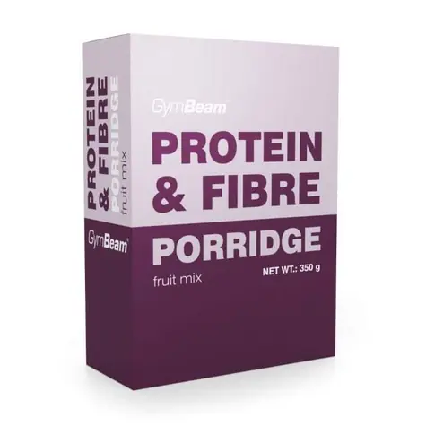 Owsianka proteinowa z błonnikiem - GymBeam (miks owoców, 350 g)