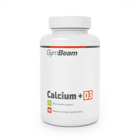 Wapń + Witamina D3 - GymBeam (120 kaps.)