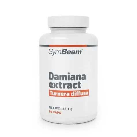 Damiana (Turnera diffusa) - GymBeam (90 kapsułek)