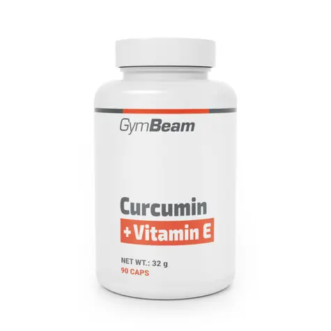 Kurkumina + Witamina E - GymBeam (90 kapsułek)