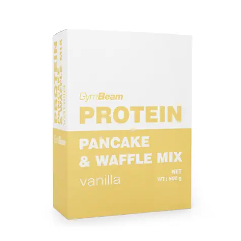 Naleśniki proteinowe Mieszanka do naleśników i gofrów 500 g - GymBeam (waniliowa, 500 g)