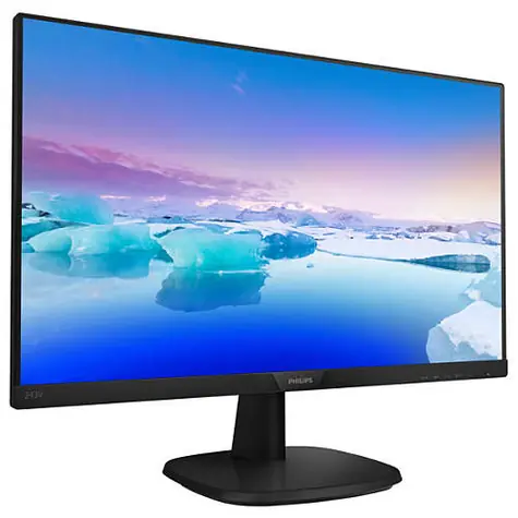 23,8" Philips 243V7QJABF czarny / IPS LED / FHD / 16:9 / 5 ms / 1000:1 / 250cd-m2 / VGA / HDMI / DP / głośnik
