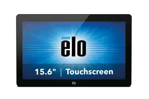 ELO 1502L 15,6" LED LCD FullHD / PCAP (10-dotykowy) / USB-C / VGA/HDMI / matowy / ze stojakiem / czarny