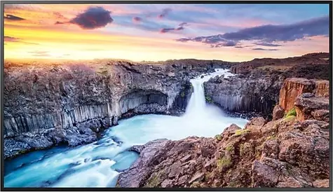 43" Samsung QH43B czarny / LED / 3840 x 2160 / 3000:1 / 350cd / 1ms / HDMI / DP / USB 