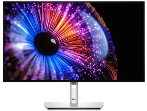 27" DELL U2724DE srebrny / LED / 2560x1440 / IPS / 16:9 / 5ms / 2000:1 / 350cd-m2 / HDMI+DP+ TB / 3YNBD