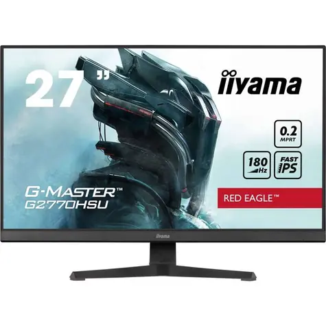 27" IIYAMA G-Master G2770HSU-B6 Red Eagle / IPS / 1920x1080 / 16:9 / 0,2 ms / 1000:1 / 300 cd / głośnik / HDMI / DP / po sprzedaży
