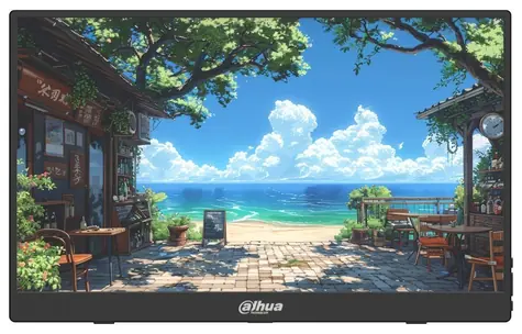 15,6" Dahua PM16-F201PD czarny / IPS / 16:9 / 1920x1080 / 60Hz / 200cd-m2 / 1200:1 / 10ms / HDMI / 2xUSB-C / Audio 