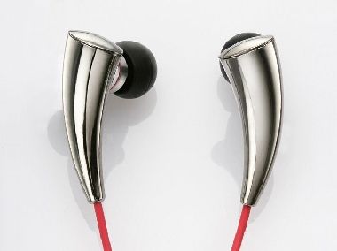 Słuchawki PerfectSound s102 / douszne / unikalny kształt / stop aluminium i magnezu / 18 omów / jack 3,5 / srebrne