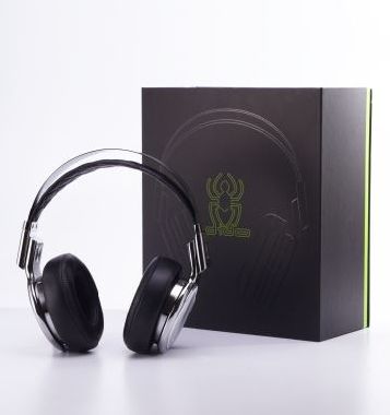 Słuchawki referencyjne PerfectSound d901 czarne / przetwornik dynamiczny / 40 mm / 16 omów / gniazdo 3,5 / składane / etui