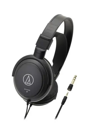 AUDIO-TECHNICA ATH-AVC200 czarne / słuchawki zamknięte / jack 3,5 mm