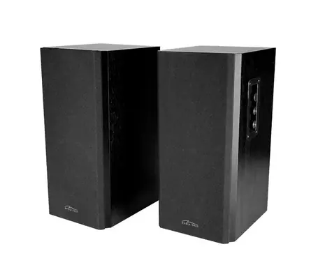 Media-Tech AUDIENCE HQ czarny / Głośniki / 2.0 / RMS 2x20W / aktywne / drewniane pudełko