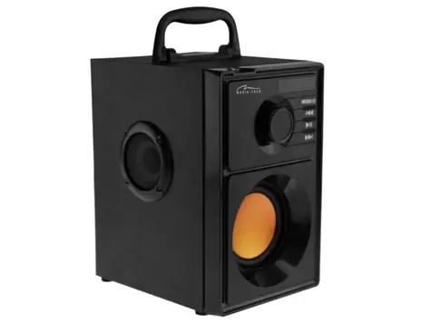 Media-Tech BOOMBOX czarny / głośnik bezprzewodowy / RMS 15W + subwoofer PMPO 600W / BT 2.1 + EDR / Radio FM / microSD