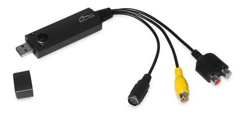 Media-Tech VIDEO GRABBER Analogowy konwerter audio-wideo / USB 2.0 / obsługiwane systemy PAL | NTSC | Secam_L