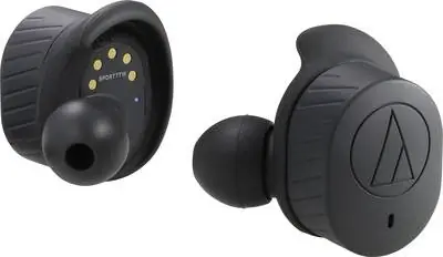 AUDIO-TECHNICA ATH-SPORT7TWBK czarne / bezprzewodowe słuchawki douszne / z mikrofonem / Bluetooth
