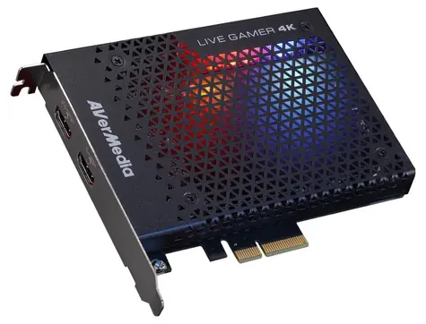 AverMedia Live Gamer Ultra 4K GC573 Czarny / Cut Card / 2160p60 / HDMI