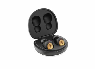Marley Champion TWS - Signature Black / Bezprzewodowe słuchawki douszne z mikrofonem / BT / IPX4 / do 8 godzin