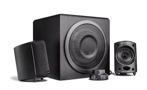 Wavemaster MOODY BT czarny / głośniki / 2.1 / Bluetooth / gniazdo 3,5 mm / RMS 65W / pilot
