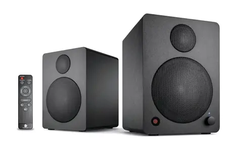 Wavemaster CUBE NEO Mini czarny / głośniki / 2.0 / Bluetooth / gniazdo 3,5 mm / RMS 36W / pilot