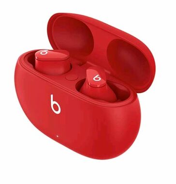 Beats Studio Buds Czerwone / Słuchawki bezprzewodowe / Mikrofon / Bluetooth / Redukcja szumów