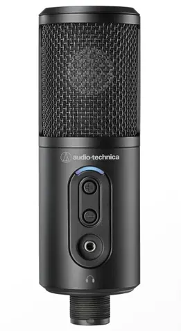 AUDIO-TECHNICA ATR2500x-USB / mikrofon pojemnościowy stacjonarny / USB / wyjście słuchawkowe 3,5 mm