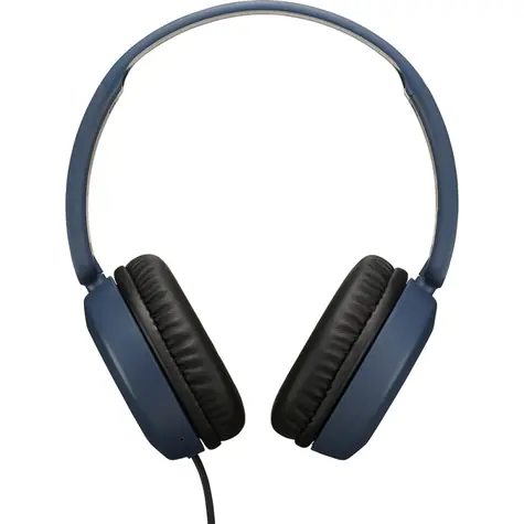 JVC HA-S31MAE niebieski / słuchawki nagłowne / mikrofon / regulacja głośności / jack 3,5 mm / 1,2 m