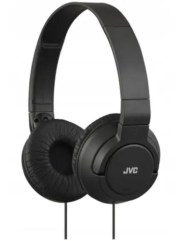 JVC HA-S180BEF czarny / słuchawki składane / jack 3,5 mm / 1,2 m