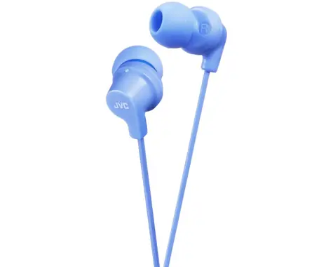 JVC HA-FX10-LA-E niebieskie / słuchawki douszne / jack 3,5 mm / 1,2 m