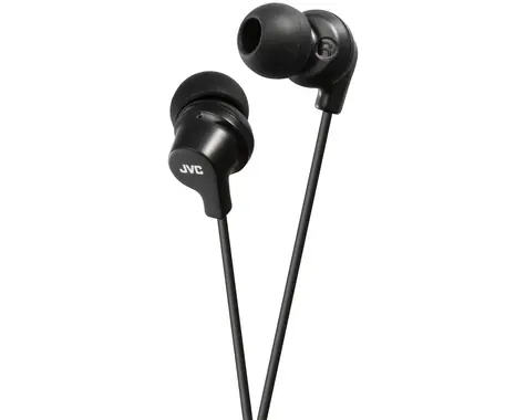 JVC HA-FX10-BE czarne / słuchawki douszne / jack 3,5 mm / 1,2 m