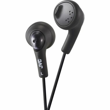 JVC HA-F160-BE czarne / słuchawki stereo / jack 3,5 mm / 1m