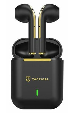 Tactical Black Hawk StrikePods Czarne / Bezprzewodowe słuchawki douszne / Bluetooth / Etui ładujące 400mAh