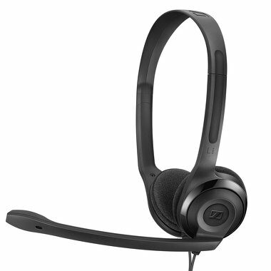 EPOS Sennheiser PC 5 Chat czarny / zestaw słuchawkowy / mikrofon / gniazdo 3,5 mm / kontroler na kablu