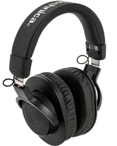 Audio-Technica ATH-M20xBT czarne / Słuchawki bezprzewodowe / z mikrofonem / Bluetooth 5.0