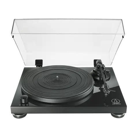 AUDIO TECHNICA AT-LPW50PB czarny / Gramofon / 33&45 RPM / RCA / przedwzmacniacz  