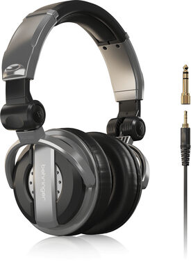 Behringer BDJ1000 czarny / Słuchawki / 2m / 3,5mm + 6,3mm