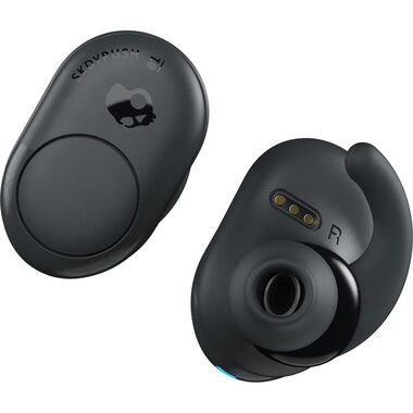 Skullcandy Push True Wireless S22BW IE czarny / Słuchawki bezprzewodowe / Bluetooth 4.2 / Etui ładujące / USB-C