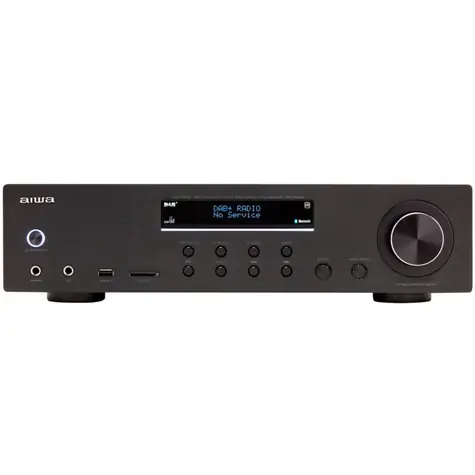 Aiwa AMR-200DAB czarny / amplituner AV / 2.0 / 200W / BT / USB  