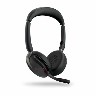 JABRA Evolve2 65 Flex (26699-999-899) czarny / Słuchawki / mikrofon / ANC / USB-C / Bluetooth / MS Stereo