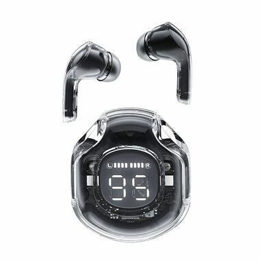 Acefast T8 Crystal black / Słuchawki bezprzewodowe / mikrofon / Bluetooth 5.3