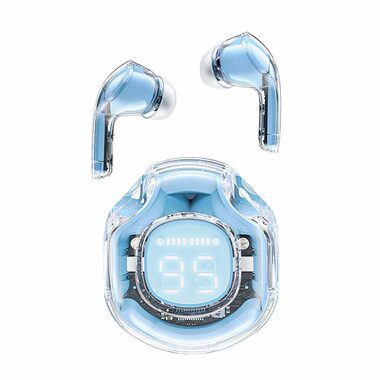 Acefast T8 Crystal blue / Słuchawki bezprzewodowe / mikrofon / Bluetooth 5.3