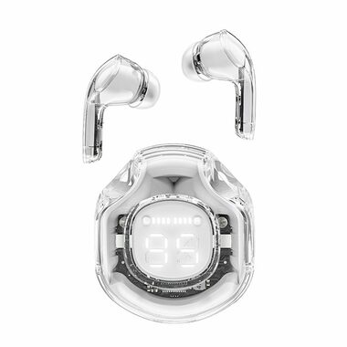 Acefast T8 Crystal white / Słuchawki bezprzewodowe / mikrofon / Bluetooth 5.3