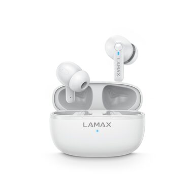 Lamax Clips1 Play biały / Słuchawki bezprzewodowe / mikrofon / Bluetooth 5.3 / wyprzedaż