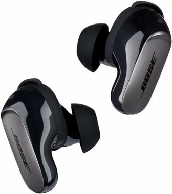 Bose QuietComfort Ultra Earbuds czarne / Słuchawki bezprzewodowe z mikrofonem / Bluetooth 5.3 / IPX4 / do 24 godzin 
