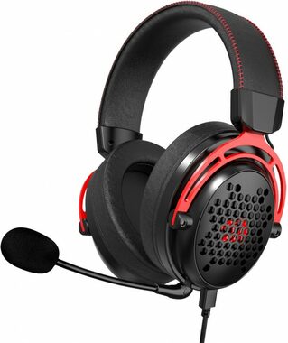 Redragon H386 Diomedes czarny / Słuchawki gamingowe / mikrofon / USB + 3,5mm