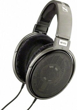 Sennheiser HD 650 srebrny / Słuchawki / gniazdo 3,5/6,3 mm 